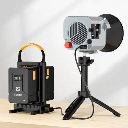 ZGCINE VM-C2 Kit Cargador Dual de Baterías V-Mount USB-C 100W PD 10A D-Tap