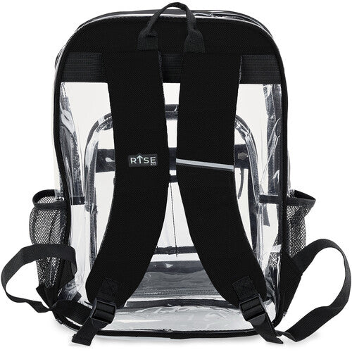 Rise K12 Crystal Mochila para Laptop 15 Pulgadas con Bolsillos Exteriores