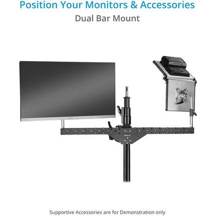 Proaim Dual Bar Mount Soporte para Barra Capacidad 80 lb y 2 Pulgadas de Sujeción