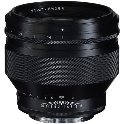 Voigtlander Nokton 50mm f/1.0 Asférico para Sony E Full Frame f/1.0-16