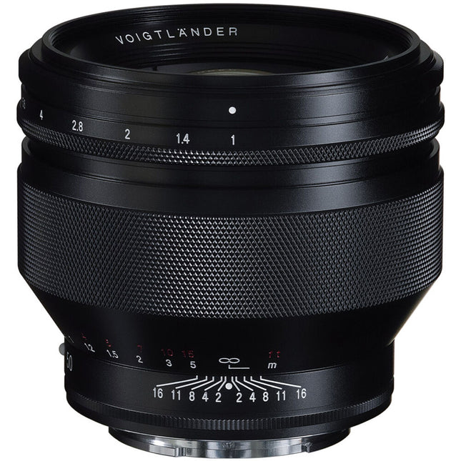 Voigtlander Nokton 50mm f/1.0 Asférico para Sony E Full Frame f/1.0-16