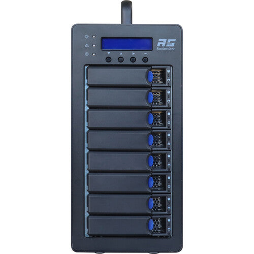 HighPoint RS6618V Caja RAID Thunderbolt 3 8 Bahías SATA III SSD 3.3 Cable