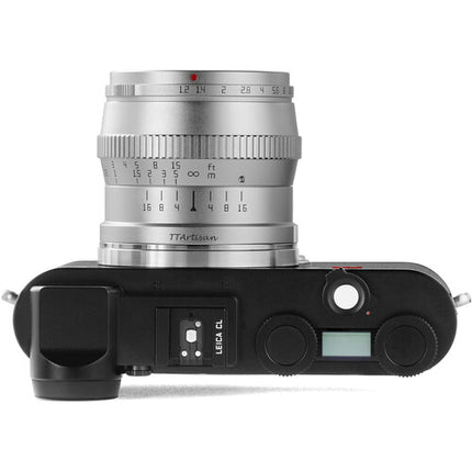 TTArtisan 50mm f/1.2 Lente Leica L Montura L Apertura f/1.2 a f/16 Plata
