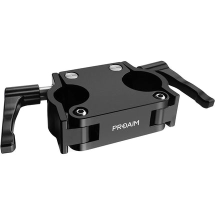 Proaim Conversion Lateral Clamp Abrazadera Lateral para Carritos de Cámara con Diámetros de 1.26 y 1.5 Pulgadas