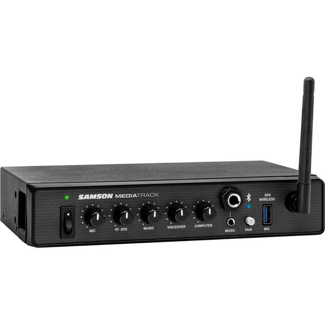 Samson SM4 Mezclador de 4 Canales Rack Montable con Bluetooth y Fuente de Poder