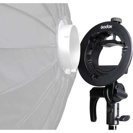 Godox S2 Soporte Speedlite con Softbox 60x60 cm y Bolsa de Transporte
