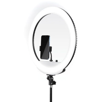 Lume Cube Aro de Luz LED 18" Bicolor 225 Lux con Soporte para Smartphone y Trípode 6.5'
