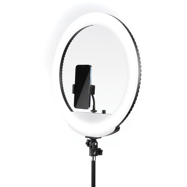 Lume Cube Aro de Luz LED 18" Bicolor 225 Lux con Soporte para Smartphone y Trípode 6.5'
