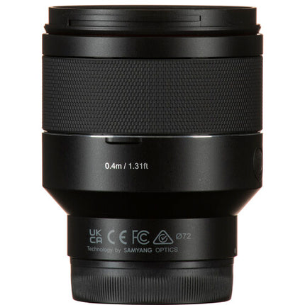 Rokinon AF 50mm f1.4 FE II Lente para Sony E Full Frame 11 Elementos