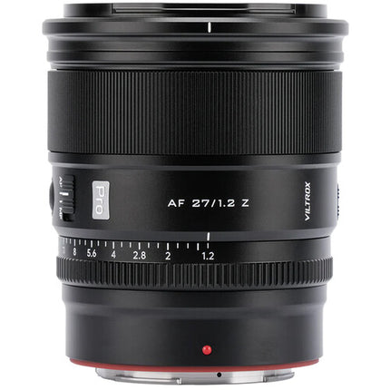 Viltrox 27mm f/1.2 Lente para Sony E APS-C f/1.2 a f/16 Resistente al Clima