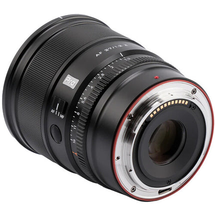 Viltrox 27mm f/1.2 Lente para Sony E APS-C f/1.2 a f/16 Resistente al Clima