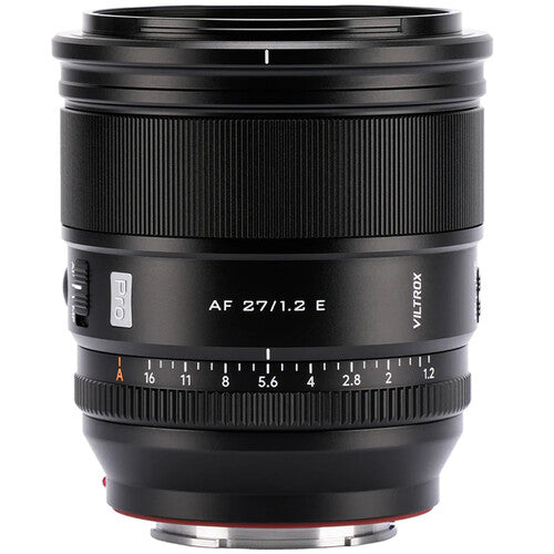 Viltrox 27mm f1.2 Lente para Nikon Z formato APS-C f16 resistente al clima
