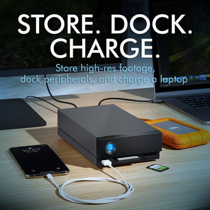 LaCie 24TB 1big Dock Disco Duro Externo 7200 rpm Thunderbolt 3 USB-A