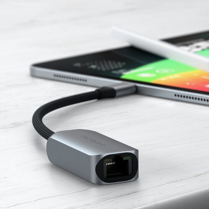 Satechi Adaptador Ethernet USB-C 2.5 Gigabit LAN Interface RJ45