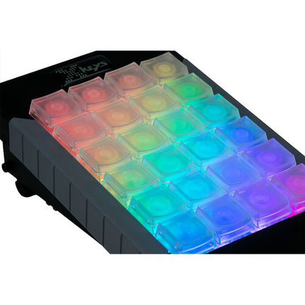 X-keys XBE-24 Teclado programable 24 teclas Iluminación RGB completa