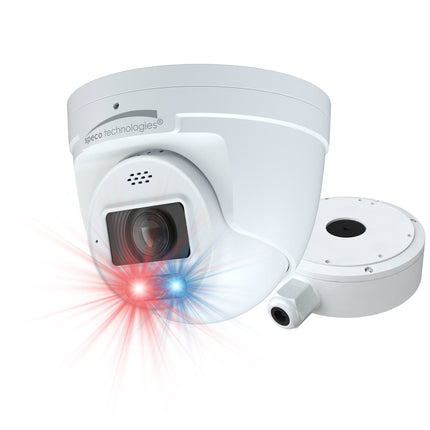 Speco Technologies O4TDD2M Cámara Turret Exterior 4MP Resolución 2592x1520 Lente Motorized 2.8-12mm