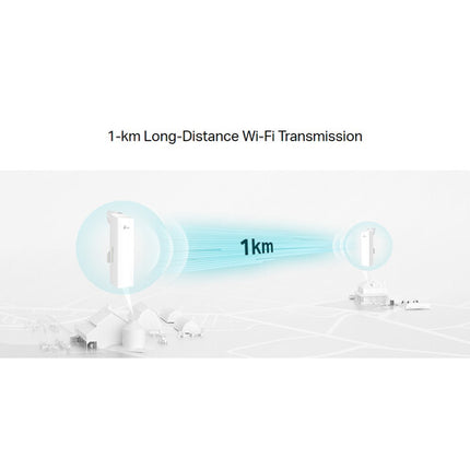 TP-Link EAP211 Kit Puente Inalámbrico 5 GHz 867 Mb/s 3280 ft IP65
