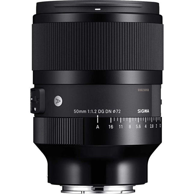 Sigma 50mm f/1.2 DG DN Art Lente para Sony E Full Frame y Diafragma 13 Aspas