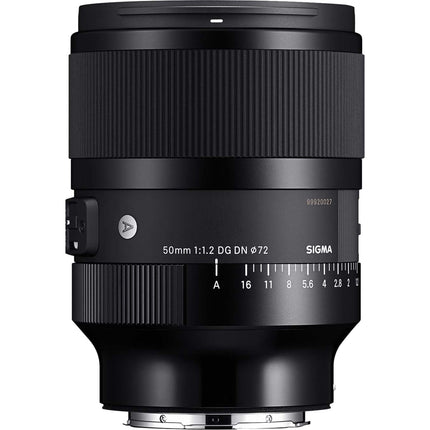 Sigma 50mm f/1.2 DG DN Art Lente Full Frame con Diafragma de 13 Láminas