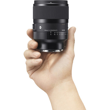 Sigma 50mm f/1.2 DG DN Art Lente Full Frame con Diafragma de 13 Láminas