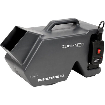 Eliminator Lighting Bubbletron EX máquina de burbujas potente con ventilador veloz y control remoto cableado