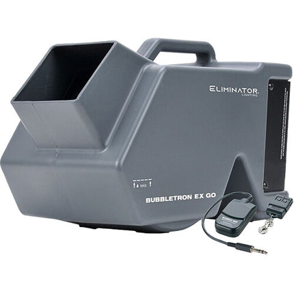 Eliminator Lighting Bubbletron EX GO Máquina de Burbujas Portátil Batería 5 Horas Control Inalámbrico