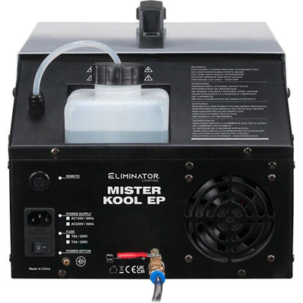 Eliminator Lighting Mister Kool EP Máquina de Niebla Baja 700W 3000 ft³/min con Control Cableado