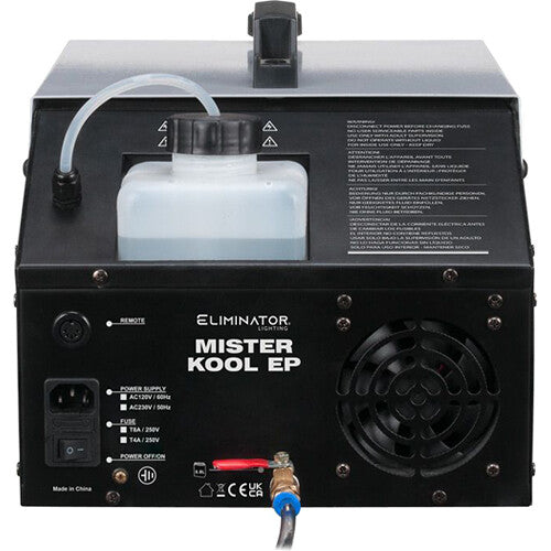 Eliminator Lighting Mister Kool EP Máquina de Niebla Baja 700W 3000 ft³/min con Control Cableado