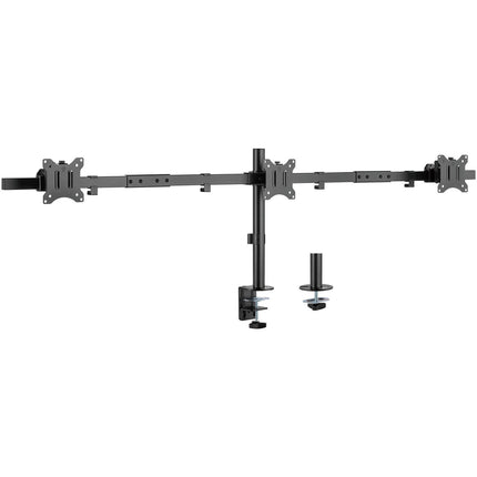 Rocstor ErgoReach EP4 Premium Soporte para Tres Monitores 17 a 32" 19.8 lb Capacidad