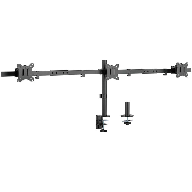 Rocstor ErgoReach EP4 Premium Soporte para Tres Monitores 17 a 32" 19.8 lb Capacidad