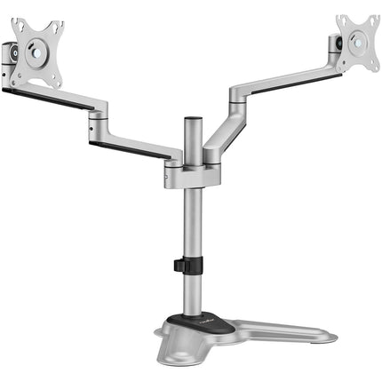 Rocstor ErgoReach EP11 Soporte para Doble Monitor Aluminio 17 a 32 Pulgadas 17.6 lb Capacidad