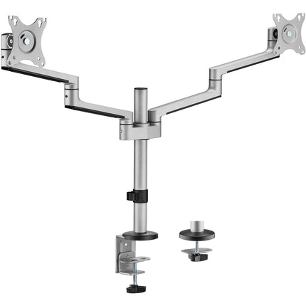 Rocstor ErgoReach EP14 Soporte articulado doble para pantallas hasta 32" 17.6 lb capacidad