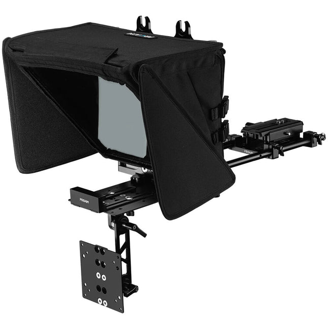 Proaim Ultra-Modular Teleprompter Teleprompter Modular con Hood Plegable y Montura VESA 75mm