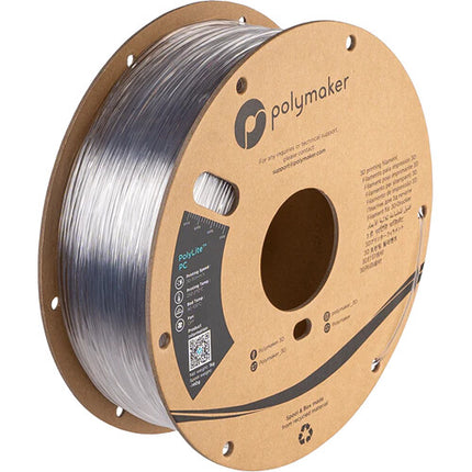 Polymaker PolyLite PC Filamento para impresión 3D 1.75mm 1kg Transparente