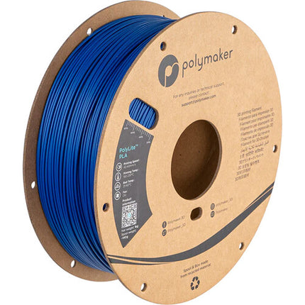 Polymaker PolyLite PLA Filamento 3kg 1.75mm Azul para Impresoras 3D