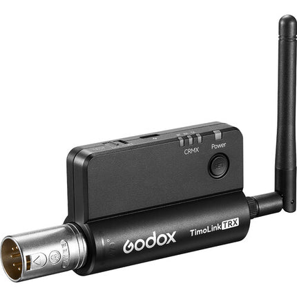 Godox TimoLink TRX Transceptor Inalámbrico DMX Alcance 200 m XLR Giratorio