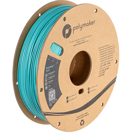 Polymaker 2.85mm PolyMax PLA Filamento 750g Temperatura 374-446°F
