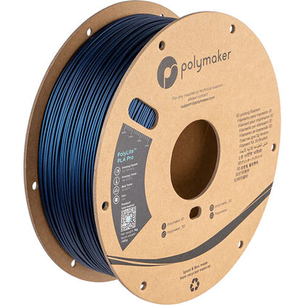 Polymaker PolyLite PLA Pro Filamento 1.75mm 1kg Azul Metálico