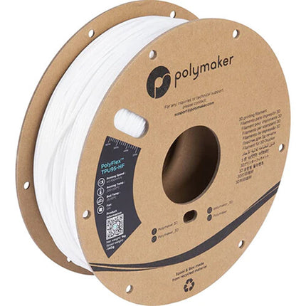 Polymaker PolyFlex TPU95-HF Filamento TPU 1.75mm 1kg Blanco