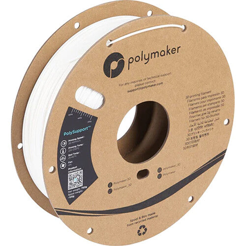 Polymaker Filamento PolySupport 1.75mm Material de Soporte 0.75kg