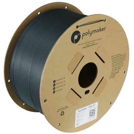 Polymaker Filamento de Nylon PA6-GF 1.75mm 2kg Gris fibra de vidrio