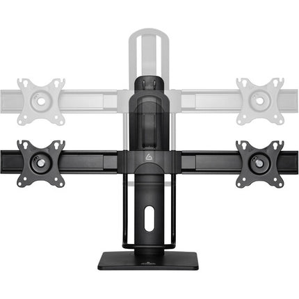 Gabor Mainmast DMS-202 Soporte de Escritorio para Dos Monitores 17 a 27" altura ajustable 9.6 a 15.7"