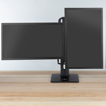 Gabor Mainmast DMS-202 Soporte de Escritorio para Dos Monitores 17 a 27" altura ajustable 9.6 a 15.7"