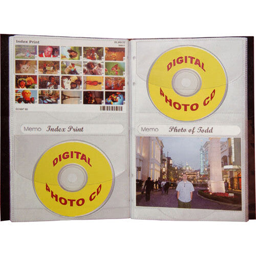 Pioneer Photo Albums 24CDR Álbum de Fotos para CD-48 Capacidad 24 CDs Pack de 6