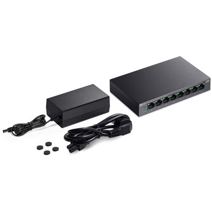 TP-Link LS108GP Switch 8 Puertos Gigabit PoE+ 62W Rendimiento