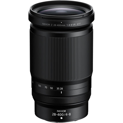Nikon NIKKOR Z 28-400mm f4-8 VR Lente Zoom Estabilizador 5.5 Parada