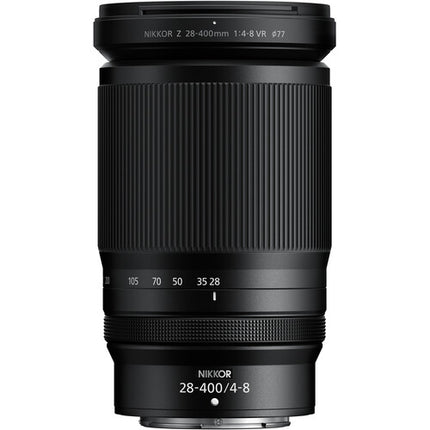 Nikon NIKKOR Z 28-400mm f4-8 VR Lente Zoom Estabilizador 5.5 Parada