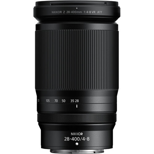 Nikon NIKKOR Z 28-400mm f4-8 VR Lente Zoom Estabilizador 5.5 Parada