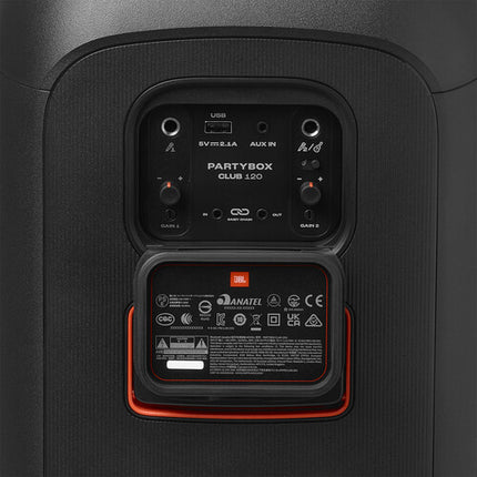 JBL PartyBox Club 120 Altavoz Inalámbrico 160W 12 Horas de Reproducción Negra