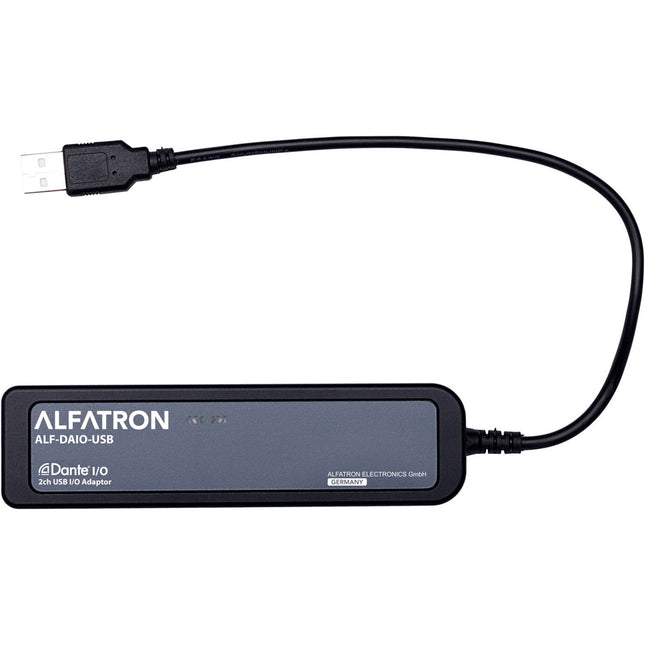 Alfatron ALF-DAIO-USB Adaptador USB a Dante 2 Entradas 2 Salidas 24-Bit 48kHz